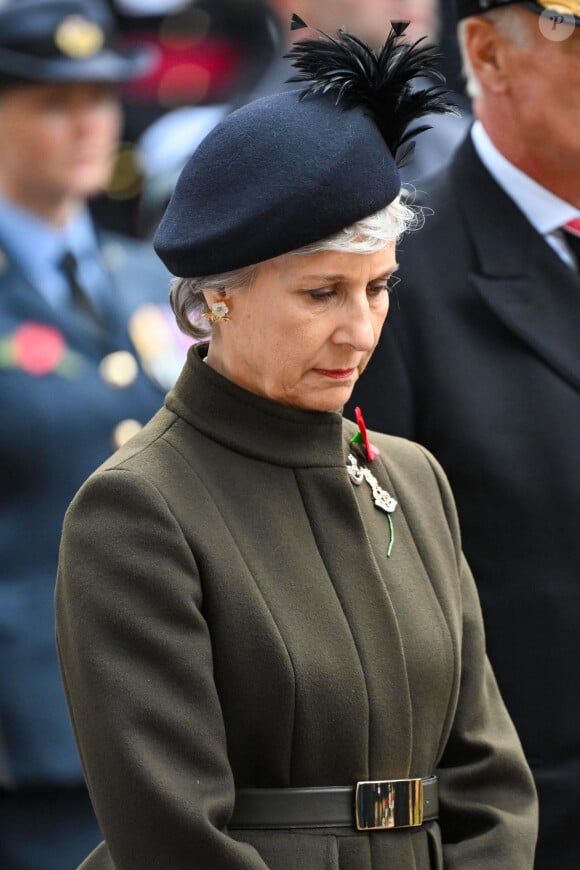 Mise au repos par ses médecins
Birgitte van Deurs, duchesse de Gloucester, visite le champ du souvenir, à l'abbaye de Westminster à Londres, Royaume Uni, le 7 novembre 2024. © Cover Images via ZUMA Press/Bestimage 