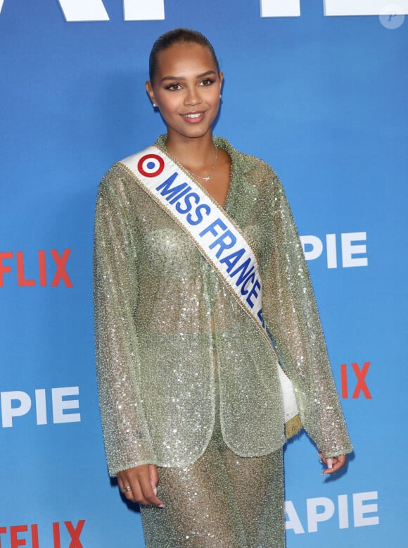 Miss France 2023, Indira Ampiot - Avant-première Netflix de la série "Tapie" à l'UGC Normandie Paris le 11 septembre 2023. © Coadic Guirec/Bestimage