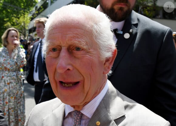 Le roi Charles III d'Angleterre et Camilla Parker Bowles, reine consort d'Angleterre, assistent à la messe du dimanche à North Sydney, Australie, le 20 octobre 2024. 