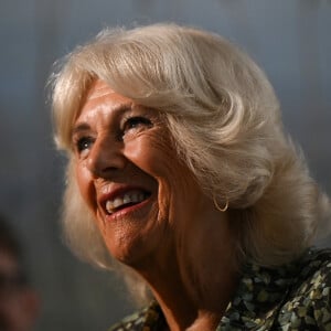 Camilla Parker Bowles, reine consort d'Angleterre inaugure le centre de cancerologie Dyson à Bath, Somerset au Royaume-Uni le 3 septembre 2024. 