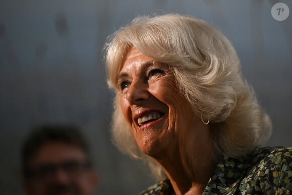 Camilla Parker Bowles, reine consort d'Angleterre inaugure le centre de cancerologie Dyson à Bath, Somerset au Royaume-Uni le 3 septembre 2024. 