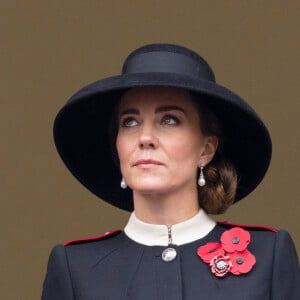 Catherine Kate Middleton, duchesse de Cambridge - La famille royale d'Angleterre sans la reine et la classe politique anglaise participent au 'Remembrance Day', une cérémonie d'hommage à tous ceux qui sont battus pour la Grande-Bretagne, au Cenopath à Whitehall, Londres le 14 novembre 2021. 