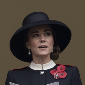 Catherine Kate Middleton, duchesse de Cambridge - La famille royale d'Angleterre sans la reine et la classe politique anglaise participent au 'Remembrance Day', une cérémonie d'hommage à tous ceux qui sont battus pour la Grande-Bretagne, au Cenopath à Whitehall, Londres le 14 novembre 2021. 