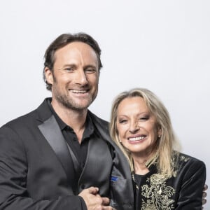 Exclusif - Véronique Sanson et son fils Christopher Stills - Enregistrement de l'émission "La chanson secrète", présentée par N.Aliagas et diffusée le 1er décembre sur TF1 © Guillaume Gaffiot-Cyril Moreau / Bestimage