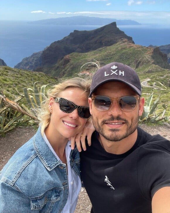 Florent Manaudou et sa compagne Pernille Blume.