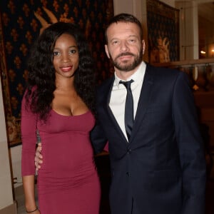 Samuel Le Bihan et son ex-compagne Daniela Beye - Gala de charité annuel de la "Maud Fontenoy Foundation" à l'hôtel Bristol à Paris, le 4 juin 2015.