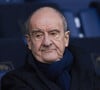 Pierre Lescure en tribunes du match de Ligue 1 McDonald's opposant le Paris Saint-Germain (PSG) au Racing Club de Lens (RCL) (1-0) au Parc des Princes à Paris, France, le 2 novembre 2024. © Cyril Moreau/Bestimage