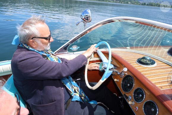 au moment du confinement
Exclusif - Antoine Dulery en Riva sur le Lac du Bourget lors de la 3ème édition du Festival du Cinema Français et de la gastronomie d'Aix-les-Bains le 5 juin 2024. © Denis Guignebourg / Bestimage