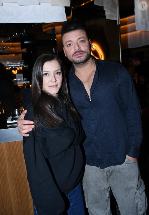 Exclusif - Camille Lellouche, Kev Adams - Soirée d'inauguration du bar restaurant "Chichi Paris" au 8 rue de Berry à Paris le 13 novembre 2024. © Rachid Bellak/Bestimage