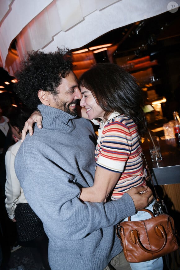 Exclusif - Tomer Sisley et sa femme Sandra Sisley - Soirée d'inauguration du bar restaurant "Chichi Paris" au 8 rue de Berry à Paris le 13 novembre 2024. © Rachid Bellak/Bestimage