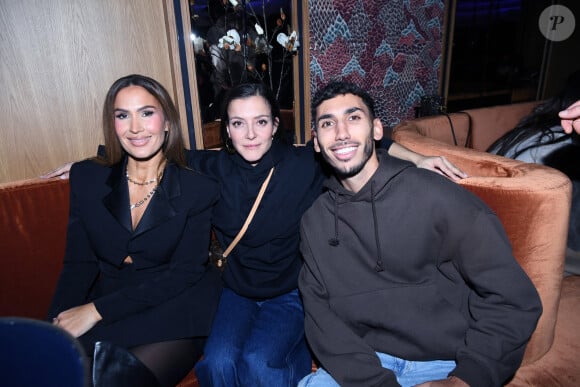 Exclusif - Vitaa, Camille Lellouche, Ilyes Djadel - Soirée d'inauguration du bar restaurant "Chichi Paris" au 8 rue de Berry à Paris le 13 novembre 2024. © Rachid Bellak/Bestimage