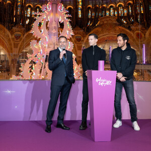 Le chanteur Vianney assiste à l'inauguration des décorations de Noël " Le 130e Noel des Galeries Lafayette ", le 14 novembre 2024 à Paris, France.
Photo par Mireille Ampilhac/ABACAPRESS.COM