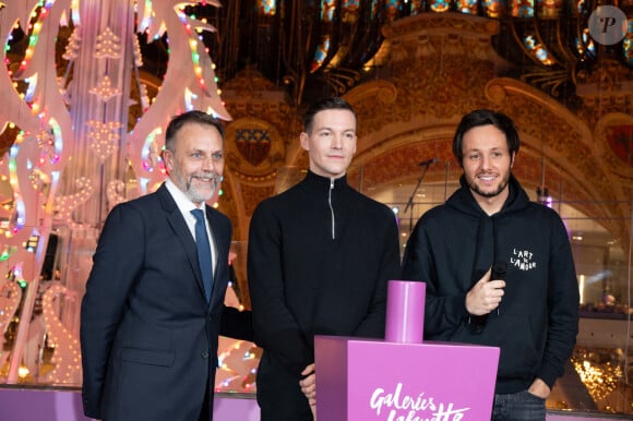 Le chanteur Vianney assiste à l'inauguration des décorations de Noël " Le 130e Noel des Galeries Lafayette ", le 14 novembre 2024 à Paris, France.
Photo par Mireille Ampilhac/ABACAPRESS.COM