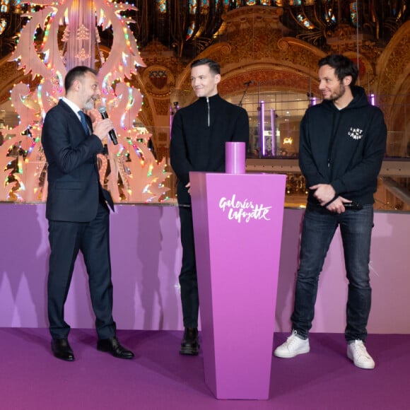 Le chanteur Vianney assiste à l'inauguration des décorations de Noël " Le 130e Noel des Galeries Lafayette ", le 14 novembre 2024 à Paris, France.
Photo par Mireille Ampilhac/ABACAPRESS.COM