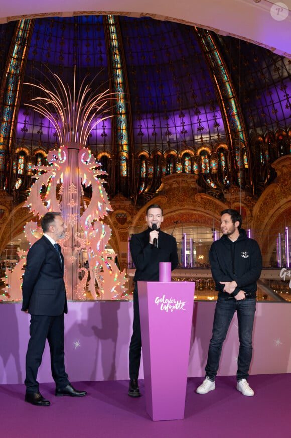 Le chanteur Vianney assiste à l'inauguration des décorations de Noël " Le 130e Noel des Galeries Lafayette ", le 14 novembre 2024 à Paris, France.
Photo par Mireille Ampilhac/ABACAPRESS.COM