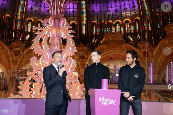 Le chanteur Vianney assiste à l'inauguration des décorations de Noël " Le 130e Noel des Galeries Lafayette ", le 14 novembre 2024 à Paris, France.
Photo par Mireille Ampilhac/ABACAPRESS.COM