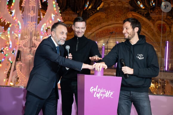 Le chanteur Vianney assiste à l'inauguration des décorations de Noël " Le 130e Noel des Galeries Lafayette ", le 14 novembre 2024 à Paris, France.
Photo par Mireille Ampilhac/ABACAPRESS.COM