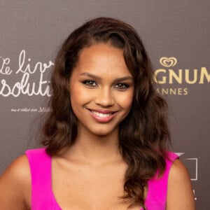 Indira Ampiot (Miss France 2023) - Soirée sur la plage Magnum lors du 76ème Festival International du Film de Cannes le 21 mai 2023. © Cannes Magnum/Jeremy Melloul/Bestimage 