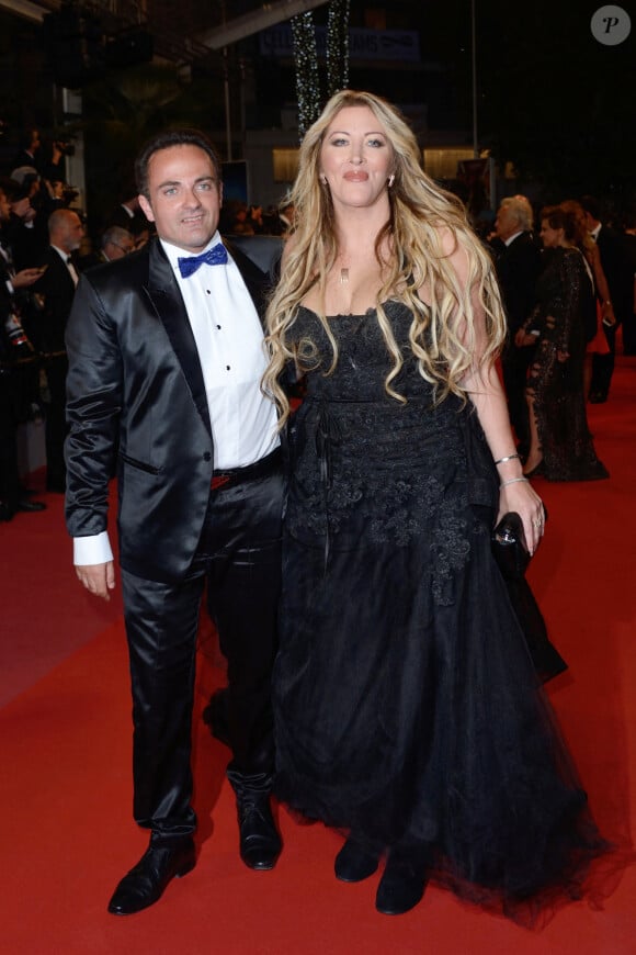 Loana Petrucciani et Laurent Amar assistant à la première de 3 Faces (Se Rokh) tenue au Palais des Festivals dans le cadre du 71e Festival de Cannes annuel le 12 mai 2018 à Cannes, en France.