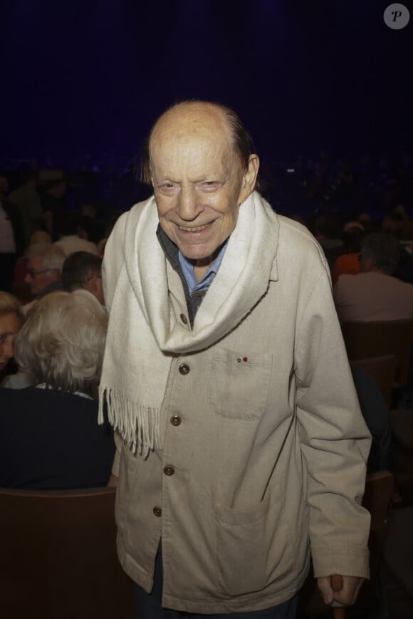 Charles Dumont au concert d' Isabelle Boulay en hommage au 60ème anniversaire de la disparition d'Edith Piaf à la Seine Musicale à Boulogne-Billancourt le 17 octobre 2023. © Jack Tribeca / Bestimage 