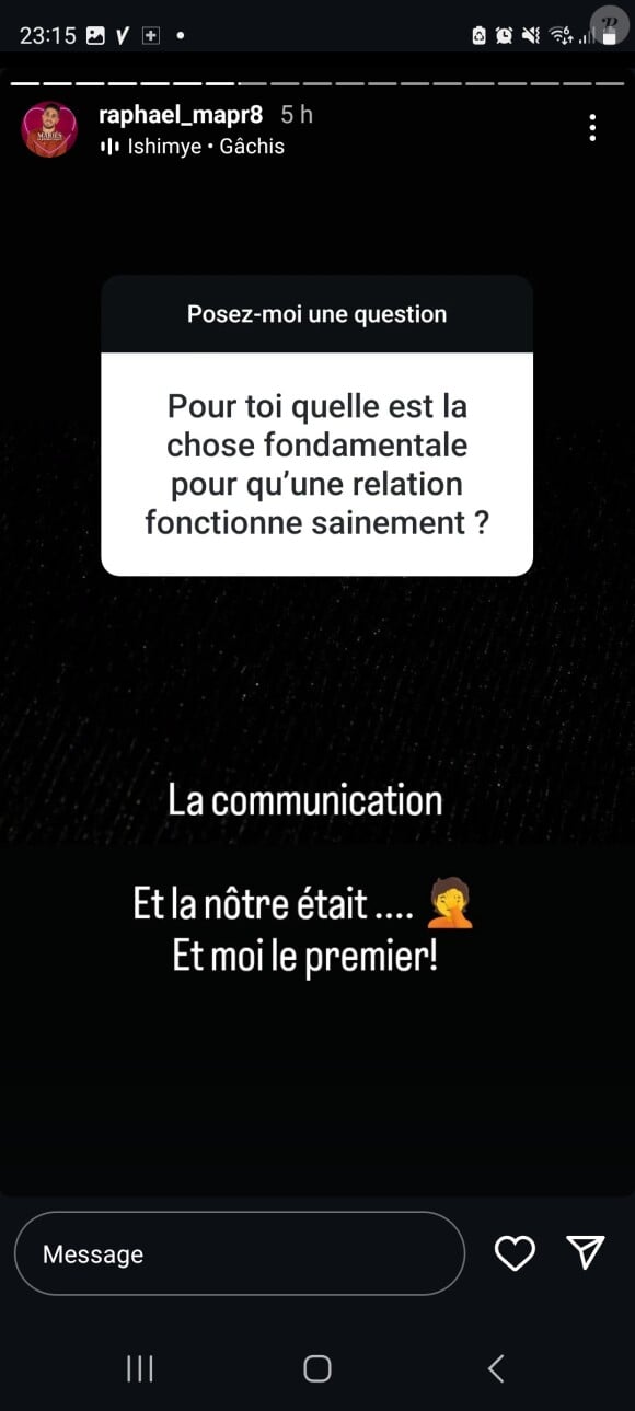 Leur communication laissait à désirer
Raphaël de "Mariés au premier regard" se confie sur sa rupture avec Ophélie, le 19 novembre 2024, sur Instagram