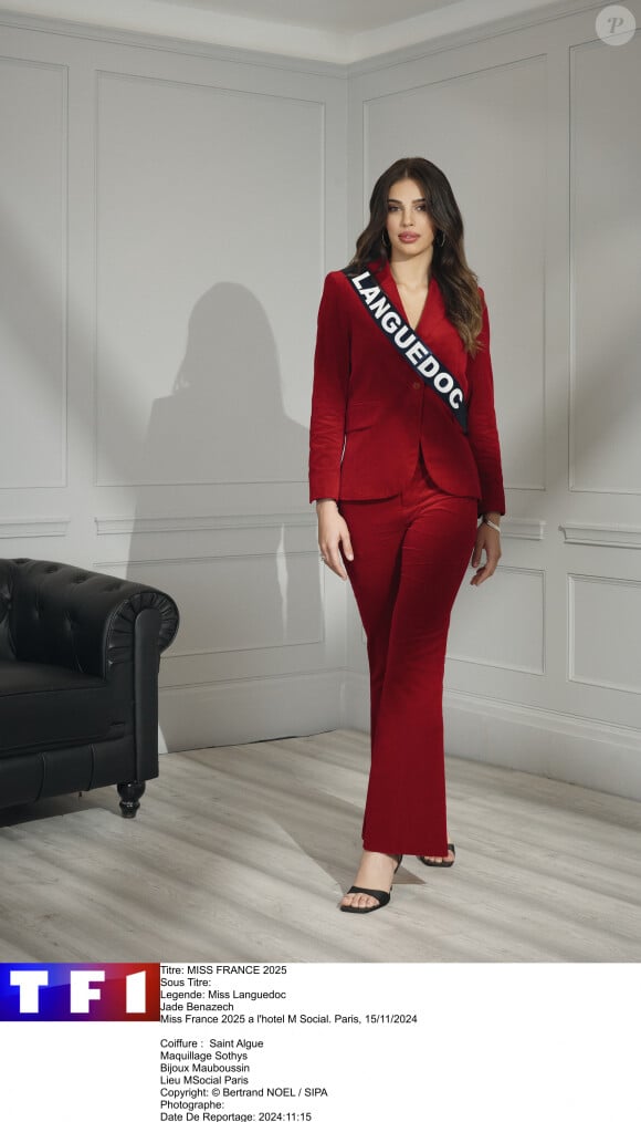 Jade Benazech, Miss Languedoc 2024 en route pour Miss France 2025.