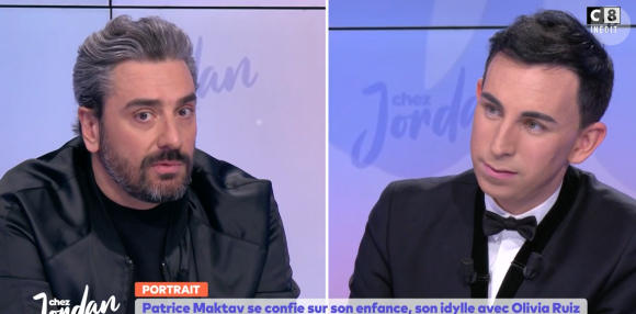 Patrice Maktav en interview pour Jordan Deluxe dans "Chez Jordan", sur C8