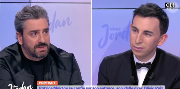 Patrice Maktav en interview pour Jordan Deluxe dans "Chez Jordan", sur C8