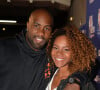 Teddy Riner et Luthna Plocus vont présenter en duo une émission comme le révèle Le Parisien
 
Teddy Riner et sa compagne Luthna Plocus au match de NBA Game Paris 2020 entre les Bucks de Milwaukee et les Charlotte Hornet à l'AccorHotels Arena à Paris le 24 janvier 2020. © Veeren / Bestimage