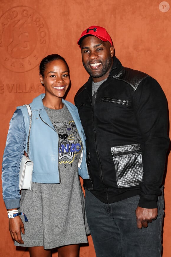 Les équipes et les candidats sont actuellement en tournage au Maroc, après un détour en Suède
 
Teddy Riner, sa compagne Luthna Plocus au village lors des internationaux de tennis de Roland Garros 2019 à Paris, France, le 5 juin 2019. © Jacovides-Moreau / Bestimage