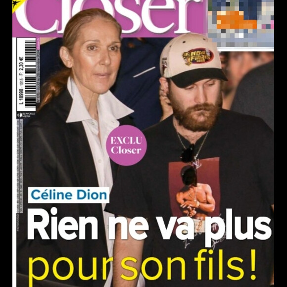 A en croire les informations du magazine "Closer" à découvrir ce vendredi 22 novembre 2024, son fiston se serait récemment séparée de sa fiancée Angelique Weckenmann...
(Capture magazine Closer)