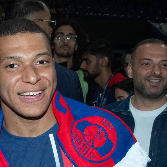 Kylian Mbappé - Dernier match de Kylian Mbappé (25 ans) avec le PSG en Ligue 1 Uber Eats lors de la rencontre "PSG-Toulouse" (1-3) au Parc des Princes à Paris le 12 mai 2024.