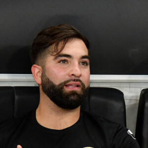 Kendji Girac - Match des Légendes, la rencontre qui mêle le football et le rugby au profit de l'association de P. Olmeta (ancien gardien de but et co-fondateur de l'association), "Un sourire, un espoir pour la vie" s'est déroulé à Nice à l'Allianz Riviera, le 26 septembre 2022. L'association de P. Olmetta est engagée en faveur des enfants atteints de cancer ou de maladie orpheline. © Bruno Bebert/Bestimage