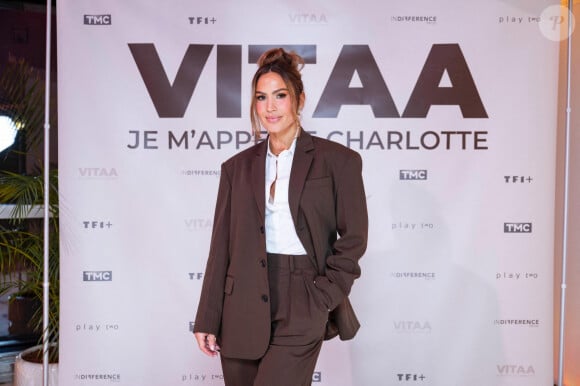 Exclusif - Vitaa à la projection privée en avant-première du documentaire sur Vitaa (Charlotte Gonin) "Je m'appelle Charlotte" dans les locaux de TF1 à Boulogne Billancourt le 18 novembre 2024. Le documentaire sera diffusé le 22 novembre sur TMC en prime time et TF1+. © Pierre Perusseau / Bestimage 