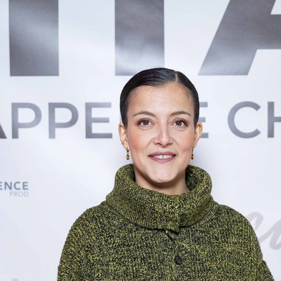 Exclusif - Camille Lellouche à la projection privée en avant-première du documentaire sur Vitaa (Charlotte Gonin) "Je m'appelle Charlotte" dans les locaux de TF1 à Boulogne Billancourt le 18 novembre 2024. Le documentaire sera diffusé le 22 novembre sur TMC en prime time et TF1+. © Pierre Perusseau / Bestimage 