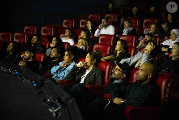 Exclusif - Vitaa, Amel Bent, Slimane, Tony Parker à la projection privée en avant-première du documentaire sur Vitaa (Charlotte Gonin) "Je m'appelle Charlotte" dans les locaux de TF1 à Boulogne Billancourt le 18 novembre 2024. Le documentaire sera diffusé le 22 novembre sur TMC en prime time et TF1+. © Pierre Perusseau / Bestimage 