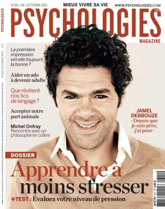 Couverture du magazine Psychologies datant de 2011.