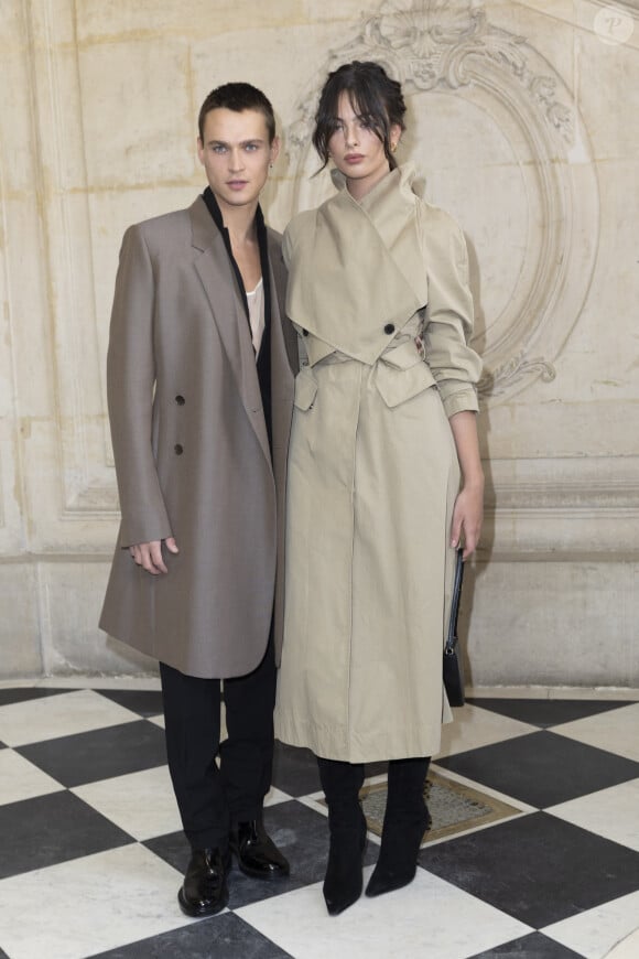 Le couple incarnera les personnages de Tancredi Falconeri et d'Angelica Sedara, bien avant eux ce furent Alain Delon et Claudia Cardinale qui l'ont brillamment fait !
Saul Nanni, Deva Cassel au photocall du défilé Dior Haute Couture Printemps/Été 2024 dans le cadre de la Fashion Week de Paris (PFW), au musée Rodin à Paris, France, le 22 janvier 2024. © Olivier Borde/Bestimage