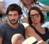 Prochainement, il va partir en tournée avec son nouvel album
Laure Manaudou et son compagnon Jérémy Frérot (du groupe Fréro Delavega) - People dans les tribunes lors de la finale des Internationaux de tennis de Roland-Garros à Paris.