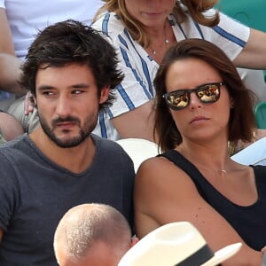 Prochainement, il va partir en tournée avec son nouvel album
Laure Manaudou et son compagnon Jérémy Frérot (du groupe Fréro Delavega) - People dans les tribunes lors de la finale des Internationaux de tennis de Roland-Garros à Paris.