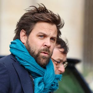 Arthur Jugnot - Obsèques de Michel Blanc en l'église Saint-Eustache à Paris, le 10 octobre 2024. © Moreau / Jacovides / Bestimage 