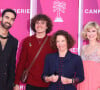 Il n'exclut toutefois pas un retour plus tard
Joakim Latzko, Tim Rousseau, Sylvie Flepp, Diane Dassigny et Agathe de la Boulaye - Soirée d'ouverture de la 7ème saison de "CanneSeries" à Cannes le 5 avril 2024. © Denis Guignebourg/Bestimage 