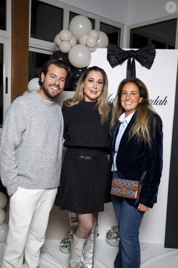 Exclusif - Magali Berdah, Guest lors de l'anniversaire surprise de M.Berdah (43 ans) au Pavillon Gravelle à Paris le 26 novembre 2024 avec tous ses amis influenceurs. © Pierre Perusseau / Bestimage