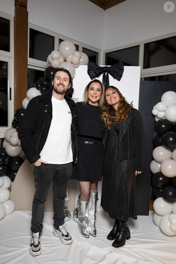 Exclusif - Magali Berdah, Guest lors de l'anniversaire surprise de M.Berdah (43 ans) au Pavillon Gravelle à Paris le 26 novembre 2024 avec tous ses amis influenceurs. © Pierre Perusseau / Bestimage