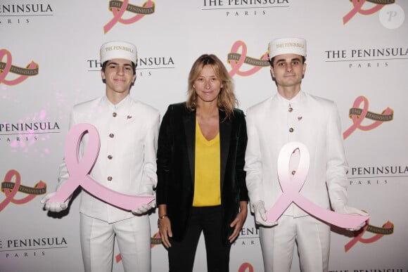 Exclusif - Sarah Poniatowski - Hotel Peninsula poursuit son engagement dans la lutte contre le cancer du sein à l'occasion de la campagne annuelle mondiale Octobre Rose avec la soirée de gala au profit de l'association "Europa Donna France". Paris, le 29 septembre 2022 © Christophe Clovis-Rachid Bellak / Bestimage 