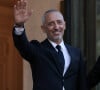 Celui qui repartira en tournée dans toute la France en 2025, s'est longuement entretenu avec les équipes de "Paris Match".
L'humoriste et acteur, Gad Elmaleh arrive au palais de l'Élysée pour un dîner offert aux chefs d'état et de gouvernement par le président de la république dans le cadre du XIXe Sommet de la Francophonie à Paris, le 4 octobre 2024. © Stéphane Lemouton / Bestimage