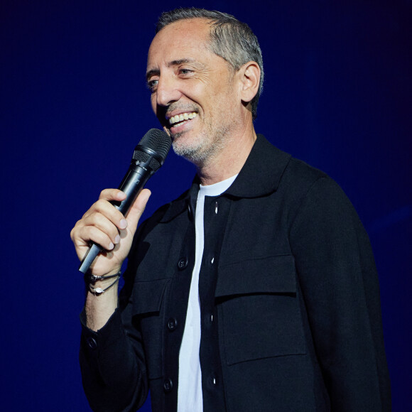 Exclusif - Gad Elmaleh - Show Solidarité Maroc, organisé par G.Elmaleh, R.Bougheraba et R.Frayssinet, au Dôme de Paris. Le 2 octobre 2023 © Cyril Moreau / Bestimage 