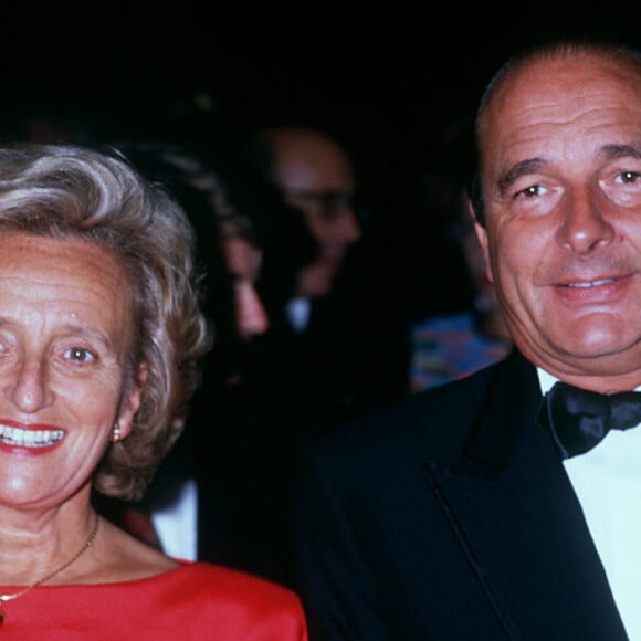 Bernadette et Jacques Chirac le 21 septembre 1988.