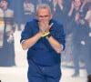 Et parviennent-ils toujours à entretenir la flamme ?
Jean-Paul Gaultier lors du dernier défilé de mode Haute-Couture printemps-été 2020 "Jean-Paul Gaultier" au théâtre du Châtelet à Paris, France, le 22 janvier 2020. 