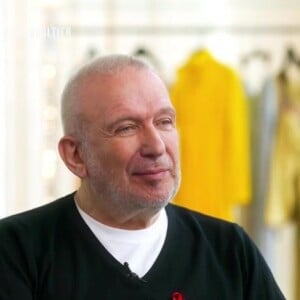 Jean-Paul Gaultier dans le portrait de la semaine de "50'inside" sur TF1, samedi 18 mars 2023.